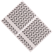 Makers Embossing Malplaat Zwart 2 Set 5,8X4,1 Inch
