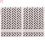 Makers Embossing Malplaat Zwart 2 Set 5,8X4,1 Inch 5