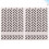 Makers Embossing Malplaat Zwart 2 Set 5,8X4,1 Inch 9