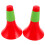 2 Voetbaltraining Luidspreker 24,00x17,00x17,00 Cm Rood 1