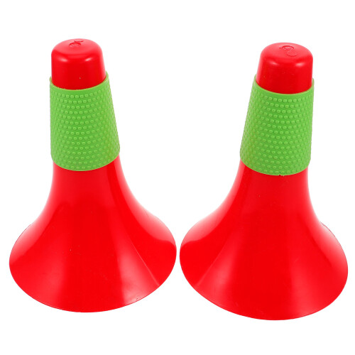 2 Voetbaltraining Luidspreker 24,00x17,00x17,00 Cm Rood