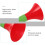2 Voetbaltraining Luidspreker 24,00x17,00x17,00 Cm Rood 7