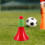 2 Voetbaltraining Luidspreker 24,00x17,00x17,00 Cm Rood 3