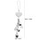 Car Pendant Autoaccessoires 28,00X5,00X1,50 Cm Wit 3