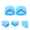Diy Hoekpons 2-Pack 2,16x2,16x0,98 Inch 5