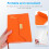 1Planner Business Orange De Qualité Agenda Hebdomadaire 9