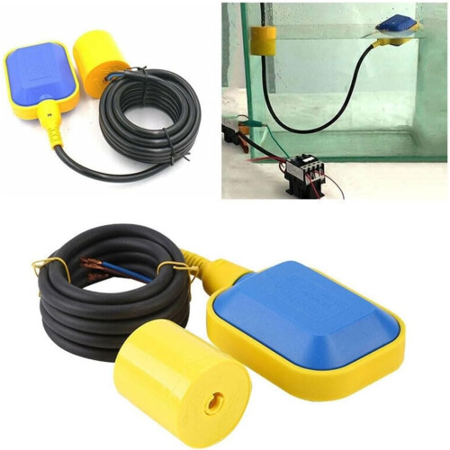Waterproof Float Switch Sensor 8m Cable For Tank Liquid Level Management And Pump Integration 1