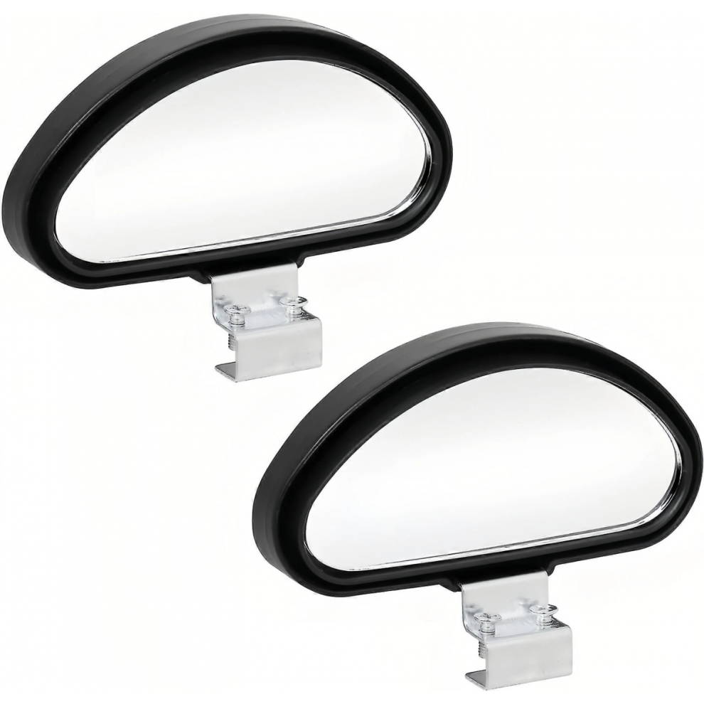 2 x Adjustable Wide Angle Blind Spot Mirrors for Car Van Towing-image-OPC-PM68FPD-NEW