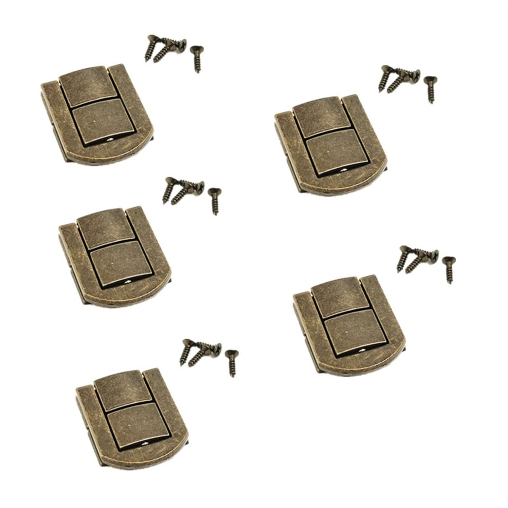 Box Buckle 24X30mm Zinc Alloy Hasps Metal Lock Catch Latches For Jewelry Chest Suitcase Clasp Hardware 9393856305469