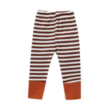 Infant Newborn Baby Boys Girls Striped Patchwork Pants Trousers Leggings Outfit 18-24 Months Brown