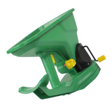 Portable Hand Crank Spreader - Lightweight Manual Fertilizer Dispersal For Lawns, Farms And Garden Use