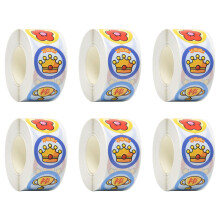 6 Belohnungs Aufkleber Aus Kupferpapier