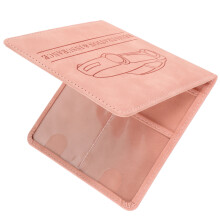 Carts Führerscheinhülle 14,50 X 13,00 X 0,80 Cm Rosa