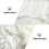 Spannbetttuch Weiß Polyester 11