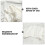 Spannbetttuch Weiß Polyester 8
