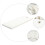 Spannbetttuch Weiß Polyester 9
