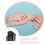 Makeup Mengpalet Transparant Voor Make-upliefhebbers En Professionals 8
