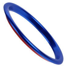 Blauwe Rond Ventiel Trimring 1 Set 3,3 Inch