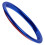 Blauwe Rond Ventiel Trimring 1 Set 3,3 Inch 1