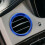 Blauwe Rond Ventiel Trimring 1 Set 3,3 Inch 5