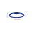 Blauwe Rond Ventiel Trimring 1 Set 3,3 Inch 2