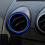Blauwe Rond Ventiel Trimring 1 Set 3,3 Inch 3