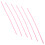 Raindrops 100 Stuks Compact Kerstcreaties Gedraaide Roze 7