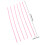Raindrops 100 Stuks Compact Kerstcreaties Gedraaide Roze 2