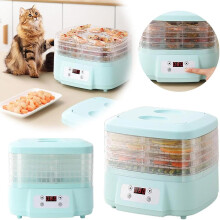 Food Freeze Dryer Machine, 6-Layer Blue, Digital Timer And Temp Control, Dehydrator For Fruits, Meat, Veg, Candy Snacks
