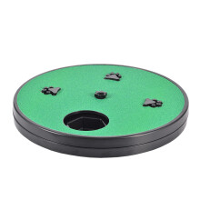 Dog Fingers Toys Anti-Slip Scratch Plate Slow Feeder Nail Care Puzzle Toy For Medium-Sized And Small Breeds Green