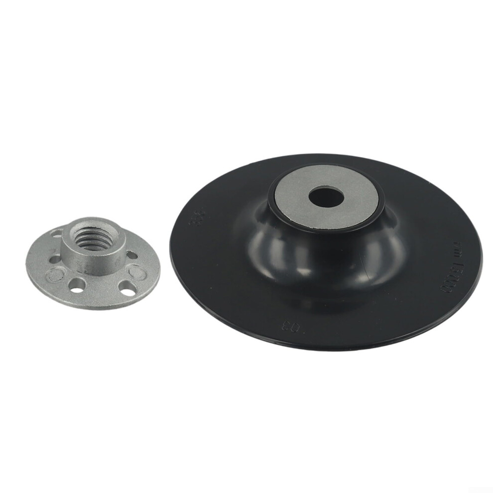 125Mm Backing Pad With Lock Nut For Angle Grinder M14 Thread 9354506253707