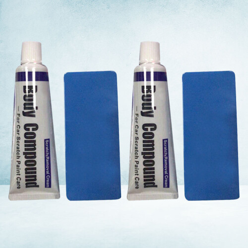 Set Kfz-Reparaturpaste Kratzerentferner - Poliermittel Auto 1