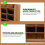 1Boîte À Crayons En Bois Marron Avec Plusieurs Compartiments 6
