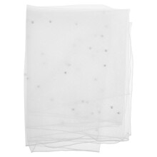 Black Shawls Wraps Für Abendkleider Weiß Nylon 1