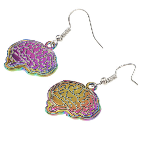 5 Paar Brain Ohrringe Dangler Anhänger Schmuck