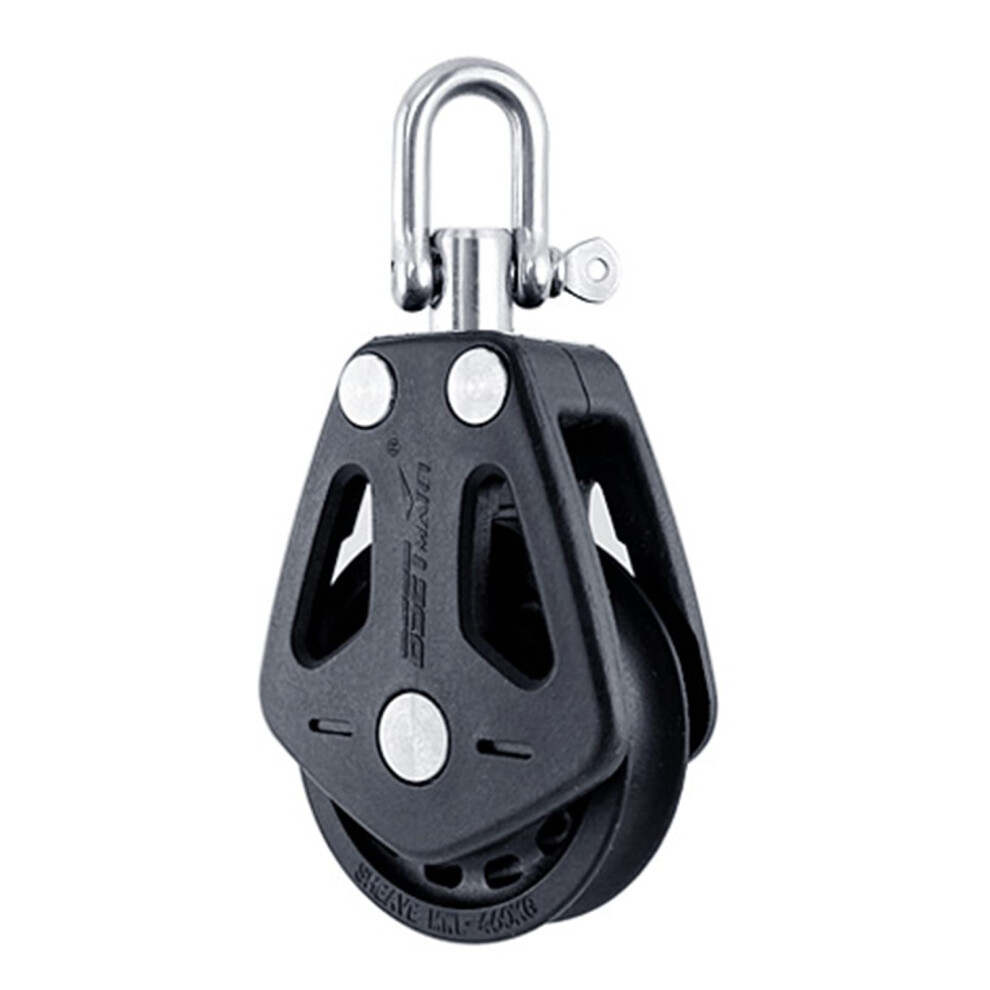 High Load Single Pulley Block Stainless Steel Hardware Single Wheel Fixed Pulley For Wire Rigging Lifting 9354506253813