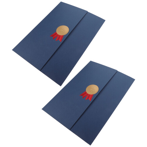 Award Zertifikat Hülle Blau 3 2