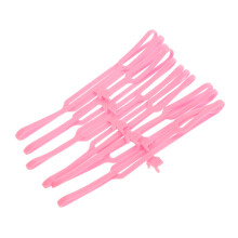 6 . Schwarzer Geldscheinklammer Elastischer Finger Lesezeichen Miss