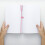 6 . Schwarzer Geldscheinklammer Elastischer Finger Lesezeichen Miss 5