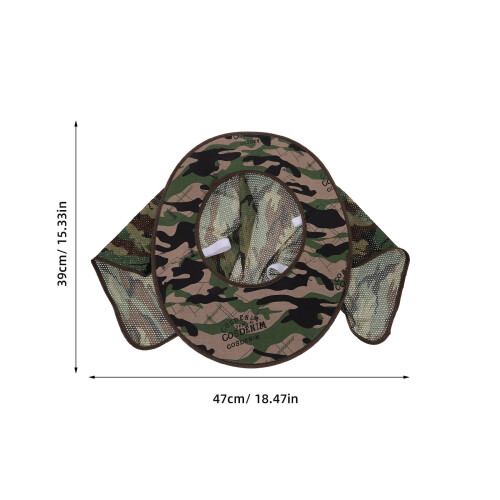 Construction Hat Sun Shade Polyester Weitmaschiges 1 1