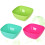 Snacks Box Behälter Schmuck Tablett PP 3 Für Zu Hause Farbe 8