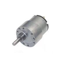 High Torque Gear Motor JGB37-520 12V/24V Mini 4WD Car Motor For Vending Machine, 12 RPM Slow Rotating Micro Robot Motor
