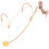 Earphone Head Dynamisches Mikrofon Professioneller Performer Reise 7