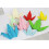 100 Origami Papier Doppelseitig Selbstgemachtes Origami Papier 4