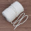Rope Cotton Twine String 1Set 3937In Länge 0,2In Dicke 6