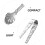 Lollipop Halter Kunststoff Organizer Gestell Display Werkzeug 7