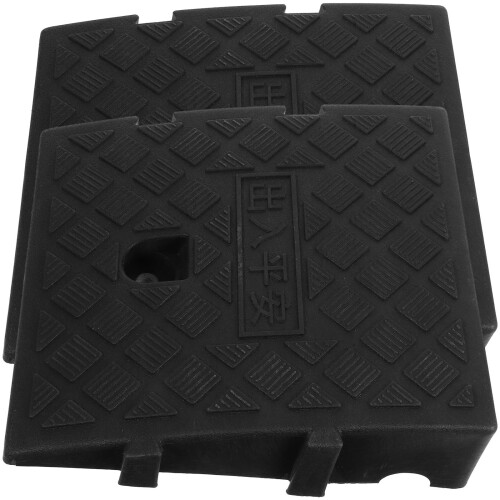 2X Draagbare Plastic Stoep Oprit Voor Auto Voertuig 1