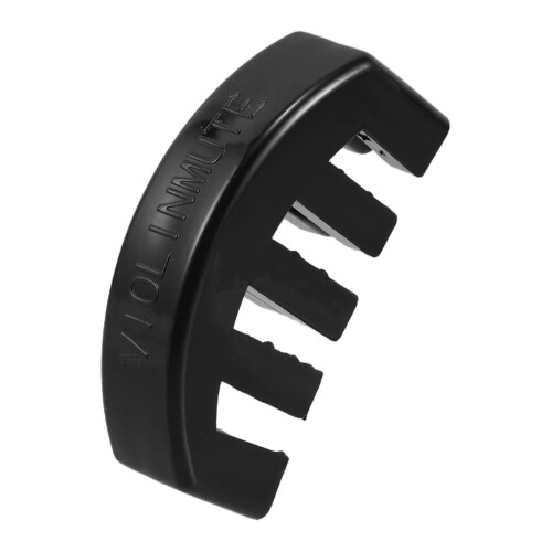 Black Rubber Viool Demper Voor Optreden 1 Stuk