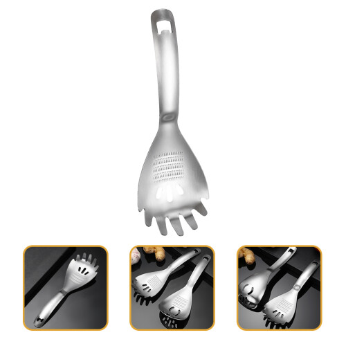 Silver Keuken Spaghetti Server Gemakkelijk Reinigen Hanteren 2