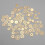 1 Pack Gouden Legering Steampunk Tandwiel Hanger Accessoire 4